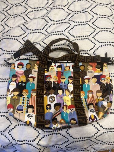 fendi duffel bag ebay|Fendi garment bag.